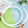 2 Rolls Plastic Aluminum Curved Shaped Tube FIND-PH0029-23C-3