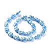 Smooth Handmade Porcelain Beads X-PORC-M003-09D-2