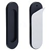 4Pcs Aluminum Alloy Self Adhesive Handles for Sliding Door AJEW-FH0007-31EB-1