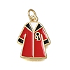 Alloy Enamel Pendants KK-CBAC91C-02G-A-2