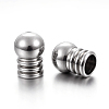 Tarnish Resistant 304 Stainless Steel Cord End Caps STAS-P223-21P-2