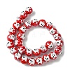 Handmade Porcelain Beads Strands PORC-A025-01C-2