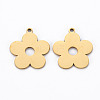 Ion Plating(IP) 201 Stainless Steel Pendants STAS-Q240-065G-1