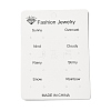 Paper Jewelry Display Cards CDIS-M005-28-2