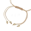 Gemstone Chip Braided Bead Bracelets BJEW-JB10833-5