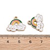 DREW Smiley Face DIY Accessories Alloy Dripping Accessories Pendant ENAM-E360-02G-02-3