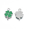 Rack Plating Alloy Enamel Pendants LS-ENAM-N055-088-01P-3