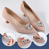 Gorgecraft 1 Pair Alloy Crystal Rhinestone Shoe Buckle Clips FIND-GF0005-99-6