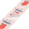 200Pcs Christmas Theme Paper Self-Adhesive Stickers DIY-M070-02H-4