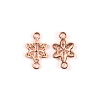Alloy Connector Charms FIND-WH0040-85RG-1