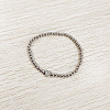 304 Stainless Steel Beads Stretch Bracelets for Women FS-WGC4F34-21-1