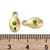 Real 14K Gold Plated 304 Stainless Steel Charms STAS-R005-09G-03-3