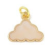 Brass Enamel Pendants X-KK-B114-17G-02-1