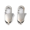 304 Stainless Steel Lobster Claw Clasps STAS-R135-04P-1