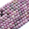 Natural Ruby/Red Corundum Beads Strands G-D0013-63B-1