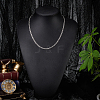 1Pc 304 Stainless Steel Cuban Link Chain Necklaces for Men Women NJEW-BM0001-08B-4