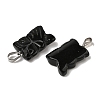 Natural Obsidian Pendants G-B127-09P-04-3