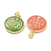 Rack Plating Brass Enamel Pendants KK-Z067-26G-2