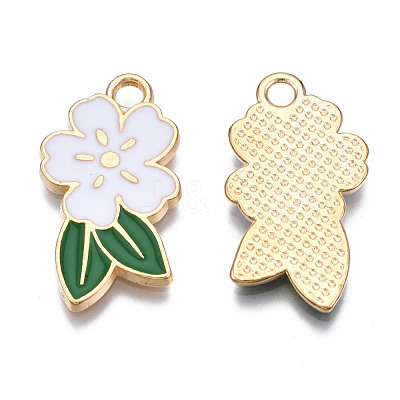 Alloy Enamel Pendants ENAM-Q446-002F-RS-1