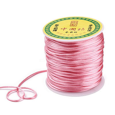 Nylon Satin Rattail Cords NWIR-R025-1.0mm-103-1