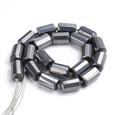 Terahertz Stone Beads Strands G-S269-09-1