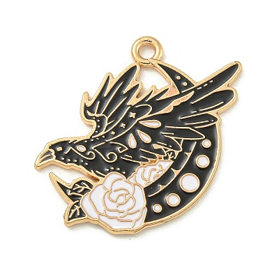 Alloy Enamel Pendants ENAM-I060-05D-1