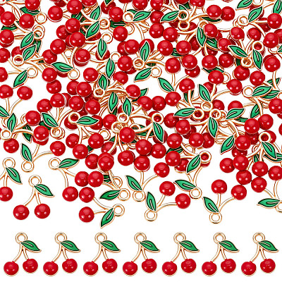 110Pcs Alloy Enamel Charms ENAM-ME0001-44-1