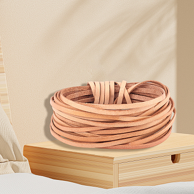 5M Cowhide Leather Cords for DIY Craft WL-GF0001-25A-03-1