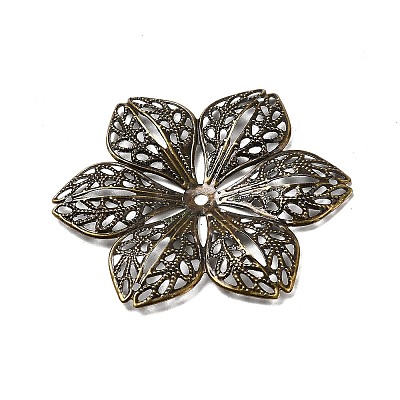 Iron Filigree Pendants & Filigree Joiners Links & Beads Caps IFIN-TA0001-25-1