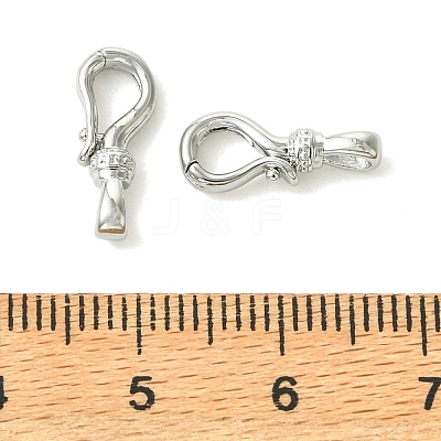 SHEGRACE Brass Spring Ring Clasps XGRQ6B242-890P-1