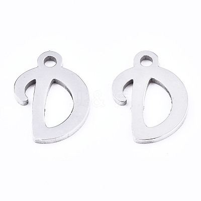 Non-Tarnish 201 Stainless Steel Charms X-STAS-T044-217P-D-1