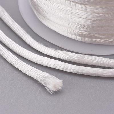 Nylon Satin Rattail Cords NWIR-L006-1mm-27-1