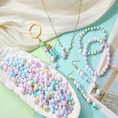115G Opaque Acrylic Beads OACR-SZ0001-65A-1