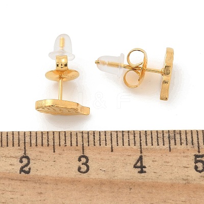 304 Stainless Steel Stud Earrings for Women STAS-Z117-14G-03-1