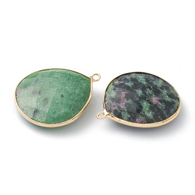 Natural Ruby in Zoisite Pendants G-B009-07G-A-1