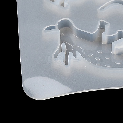 DIY Pendant Silhouette Silicone Molds DIY-G091-02A-1