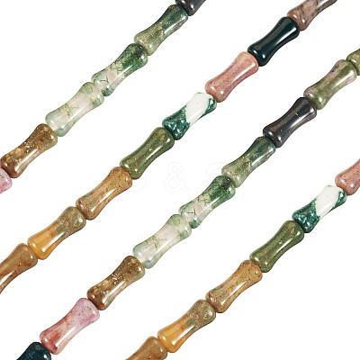 1 Strand Natural Indian Agate Beads Strands G-TA0002-56-1
