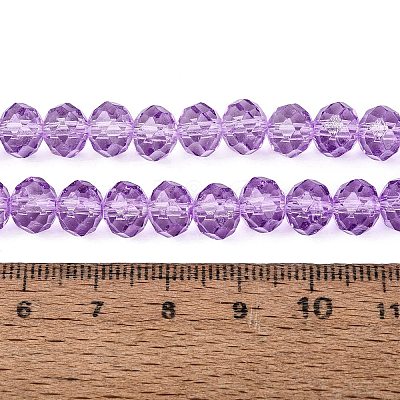 Baking Paint Glass Beads Strands LS-EGLA-Q120-B-B01-1