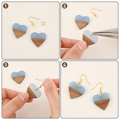 DIY Dangle Earring Making Kits DIY-OC0005-19-1