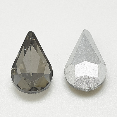 Pointed Back Glass Rhinestone Cabochons RGLA-T082-5x8mm-03-1