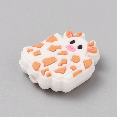 Halloween Themed PVC Plastic Beads SIL-SZC0005-14M-1