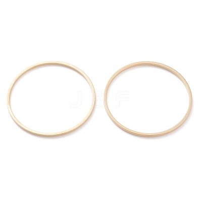 Brass Linking Rings KK-Y003-03J-G-1