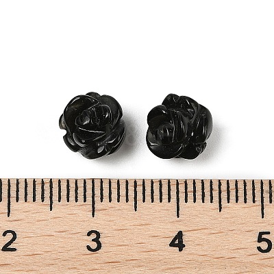 Natural Obsidian Beads G-O156-A-24-1