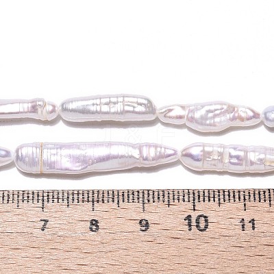 Natural Baroque Pearl Keshi Pearl Beads Strands PEAR-S010-30-03-1