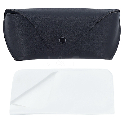 1Pc PVC Leather Eyeglass Cases AJEW-CN0005-75-1