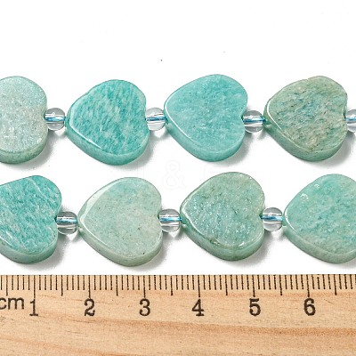 Natural Amazonite Beads Strands G-G072-D01-01-1