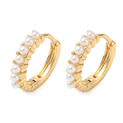 Brass Hoop Earrings EJEW-D337-14A-G-1