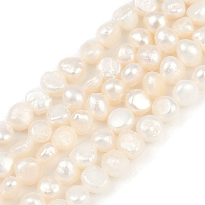 Natural Cultured Freshwater Pearl Beads Strands PEAR-P064-19D-04A-1