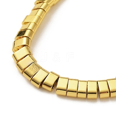 Electroplated Non-magnetic Synthetic Hematite Beads Strands G-E495-11B-02-1