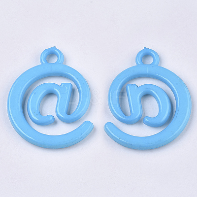 Opaque Acrylic Pendants X-SACR-N008-066-1